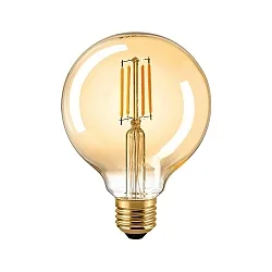 LED Filamentlampe GLOBE, 9W, 95mm, E27, 1055lm, 2700K, dimmbar